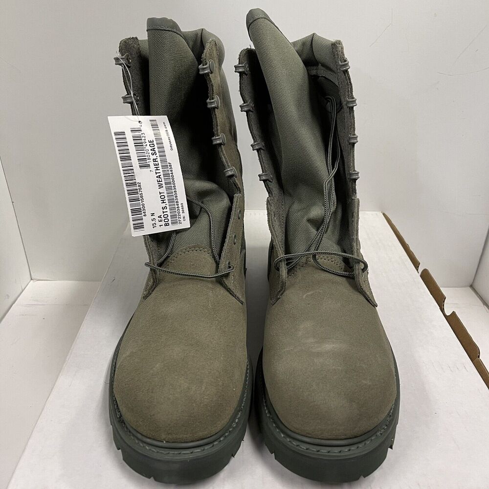 Thorogood Hot Weather Sage Steel Toe Boot Size 15 1/2 N RecycledFashionShopCom